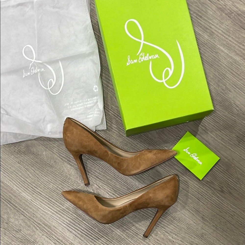 Sam Edelman Hazel Suede Pumps- Size 7